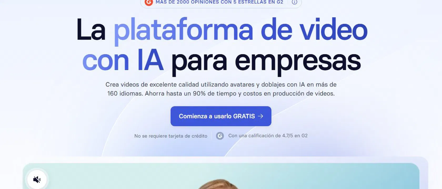 Imagen ilustrativa generada con IA: Synthesia: qué es, precios, plan gratis y avatares con IA para empresa