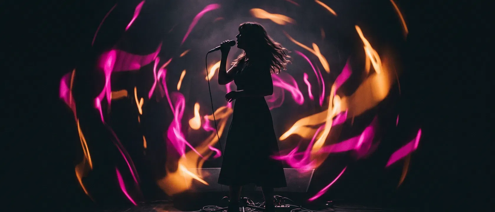 Imagen ilustrativa generada con IA: Video musical con IA: cómo hacer un videoclip sin perder los derechos